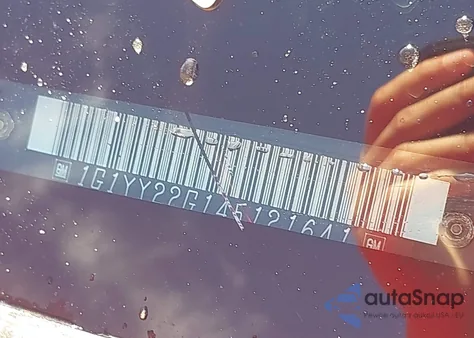 2004 Chevrolet Corvette из США, поврежденный, VIN 1G1YY22G145121641